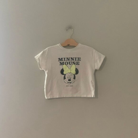 $14 ADD ON Zara Disney Minnie Mouse tee 4Y 5Y Baby Gap Janie and Jack Old Navy‎ - Picture 1 of 2